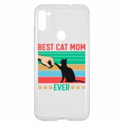 Чехол для Samsung A11/M11 Best cat mom ever - PrintSalon