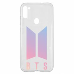 Чехол для Samsung A11/M11 BTS gradient logo - PrintSalon