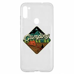 Чехол для Samsung A11/M11 Camping and forest - PrintSalon