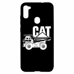 Чехол для Samsung A11/M11 CAT logo and truck - PrintSalon