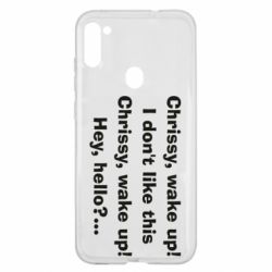 Чехол для Samsung A11/M11 Chrissy, wake up - PrintSalon