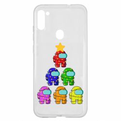 Чохол для Samsung A11 / M11 Christmas Tree Among Us - PrintSalon