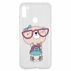 Чехол для Samsung A11/M11 Cute bear - PrintSalon