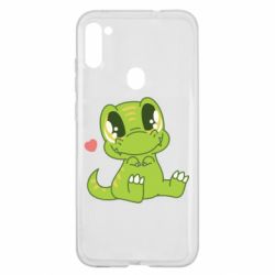 Чехол для Samsung A11/M11 Cute dinosaur - PrintSalon