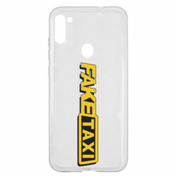 Чехол для Samsung A11/M11 Fake taxi logo 2 - PrintSalon