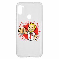 Чехол для Samsung A11/M11 Fallout  boy blood - PrintSalon