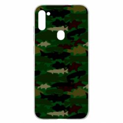 Чохол для Samsung A11 / M11 Fisherman Camouflage - PrintSalon