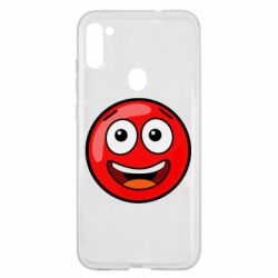 Чехол для Samsung A11/M11 Funny Red Ball - PrintSalon
