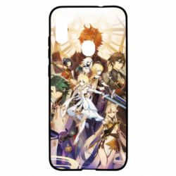 Чехол для Samsung A11/M11 Genshin Impact Characters - PrintSalon