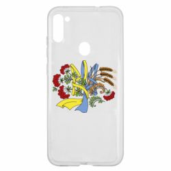 Чохол для Samsung A11 / M11 Герб колоски і калина - PrintSalon