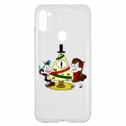 Чехол для Samsung A11/M11 Gravity falls: happy new year - PrintSalon
