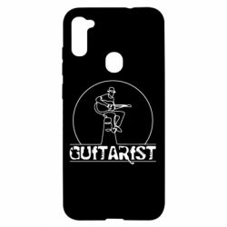 Чехол для Samsung A11/M11 Guitar player. - PrintSalon