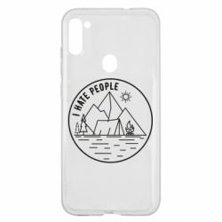 Чехол для Samsung A11/M11 I hate people - camper - PrintSalon