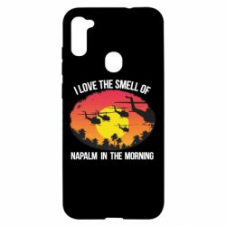 Чехол для Samsung A11/M11 I love the smell napalm, in the morning - PrintSalon