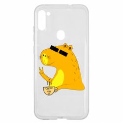 Чехол для Samsung A11/M11 Капибара Программист - PrintSalon