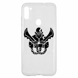 Чехол для Samsung A11/M11 Kratos silhouette - PrintSalon