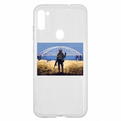 Чехол для Samsung A11/M11 Марка с Крымским мостом - PrintSalon