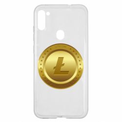 Чехол для Samsung A11/M11 Litecoin coin - PrintSalon