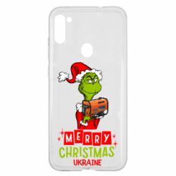 Чохол для Samsung A11 / M11 З Різдвом Христовим Україно-Грінч і Генератор - PrintSalon