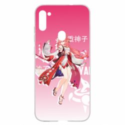 Чохол для Samsung A11 / M11 Mischievous Yae Miko - PrintSalon