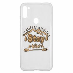 Чехол для Samsung A11/M11 Mountains - Stay Wild - PrintSalon