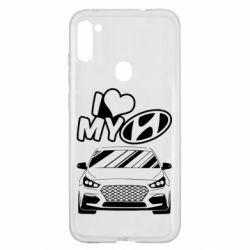 Чехол для Samsung A11/M11 Моя любовь Хендай - PrintSalon