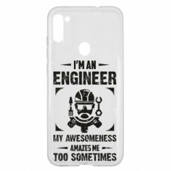 Чехол для Samsung A11/M11 My awesomeness amazes me too sometimes - PrintSalon