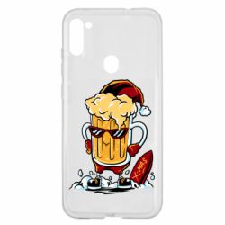 Чехол для Samsung A11/M11 New Year's beer - PrintSalon