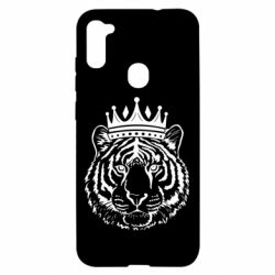 Чехол для Samsung A11/M11 Папа-Тигр - PrintSalon