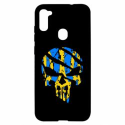 Чохол для Samsung A11 / M11 Punisher Coat of arms of Ukraine - PrintSalon