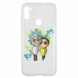 Чехол для Samsung A11/M11 Rick and Morty voodoo doll - PrintSalon
