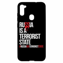 Чехол для Samsung A11/M11 Russia is a terrorist - PrintSalon