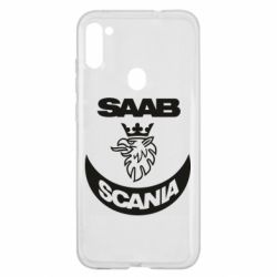 Чехол для Samsung A11/M11 Scania SAAB logo - PrintSalon