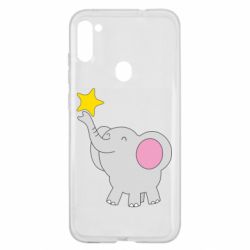 Чехол для Samsung A11/M11 Слон со звездочкой - PrintSalon