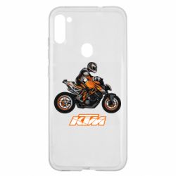 Чехол для Samsung A11/M11 Sport Bike Art - PrintSalon