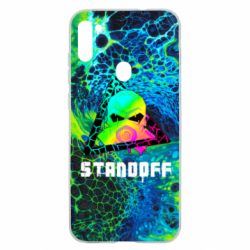 Чехол для Samsung A11/M11 Standoff art skull - PrintSalon
