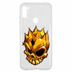 Чехол для Samsung A11/M11 Standoff - Gold Skull