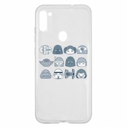 Чехол для Samsung A11/M11 Star wars icons - PrintSalon