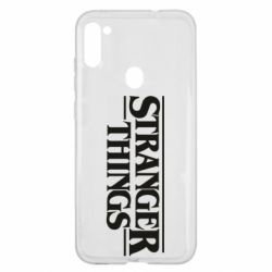 Чехол для Samsung A11/M11 Stragner Things Logo - PrintSalon