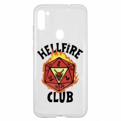 Чехол для Samsung A11/M11 Stranger Things: Hellfire club - PrintSalon