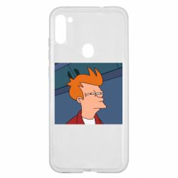 Чехол для Samsung A11/M11 Suspicious Fry - PrintSalon