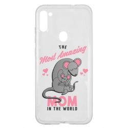 Чехол для Samsung A11/M11 The Most amazing mom in the world - PrintSalon