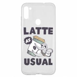 Чехол для Samsung A11/M11 Usual milk - PrintSalon