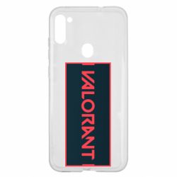 Чехол для Samsung A11/M11 Valorant text - PrintSalon
