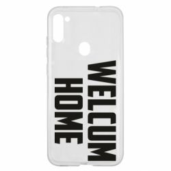 Чехол для Samsung A11/M11 Welcum Home - PrintSalon