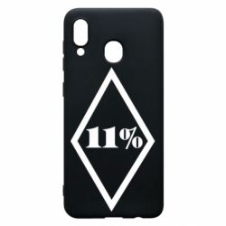 Чохол для Samsung A20 11% шеврон - PrintSalon
