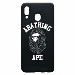 Чехол для Samsung A20 A Bathing Ape art - PrintSalon