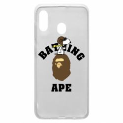 Чехол для Samsung A20 A bathing ape peanuts - PrintSalon