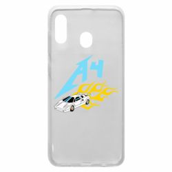 Чехол для Samsung A20 A4 Lamba And Fire - PrintSalon