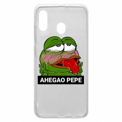 Чехол для Samsung A20 Аhegao PePe
